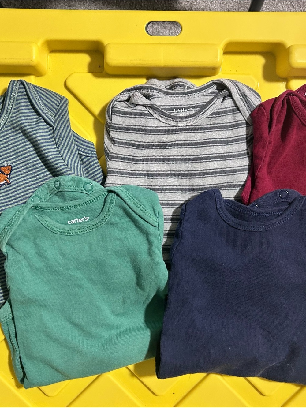 Carter's Assorted Long Sleeve Bodysuit - 5-Pack